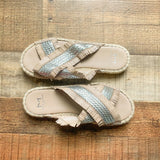 Marc Fisher Cross Strap Sandals- Size 7