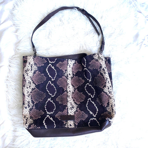 Vince Camuto Snakeskin Medium Handbag