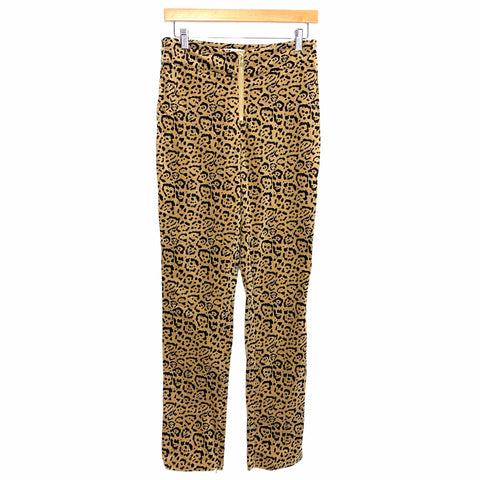 Good American Animal Print Pants - Size 0/25 (Inseam 30")