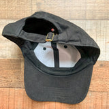 No Brand Black Beaded Chanel Emblem Distressed Baseball Cap (see notes)