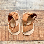 Old Navy Brown Ankle Tie Sandals- Size 6-12M