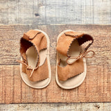 Old Navy Brown Ankle Tie Sandals- Size 6-12M