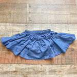 No Brand Chambray Onesie Skirt- Size ~6-12M (see notes)