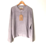 Listicle Grey Knit Sweater NWT- Size S