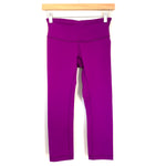 Lululemon Purple Crop Legging- Size 4 (Inseam 20")