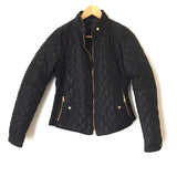 Love Tree Black Quilted Jacket- Size S