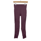 No Brand Purple Mesh Leggings- Size M (Inseam 25.5")