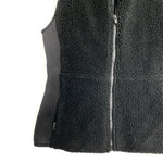 Fabletics Black Sedona Fleece Vest NWT- Size S