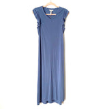 Matilda Jane Ribbed Ruffle Sleeve Midi Dress- Size S