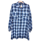 Vici Exclusive x Fate Blue Plaid Balloon Sleeve Dress NWT- Size M (sold out online)