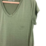 Latched Mama Olive Maternity/Nursing Tee- Size M (see notes)