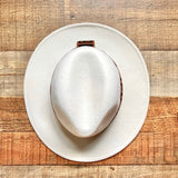 Fedoramore White Logo Adjustable Wool Hat
