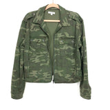 Good American Camo Utility Jacket- Size 0/1