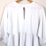 ASOS White 3/4 Sleeve Dress- Size 2