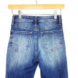 After Market Dark Wash Distressed Jeans- Size 25 (Inseam 27”)
