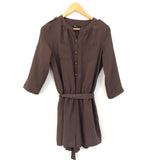 Forever21 Brown Romper- Size S