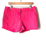 J. Crew Neon Pink Chino Shorts- Size 12