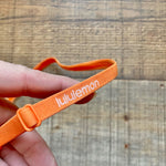 Lululemon Orange Adjustable Headband