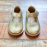 Elephantito Metallic Gold Leather Mary Jane- Size 4