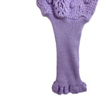 AQE Fashion Lilac Open Knit Sleeve with Mock Neck Sweater- Size M (sold out online)