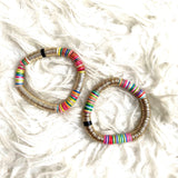 Allie + Bess Bracelet Set (including The Shak & Bright Rainbow)
