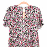 MINKPINK Floral Ruffle Hem Dress NWT- Size XS
