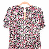 MINKPINK Floral Ruffle Hem Dress NWT- Size XS