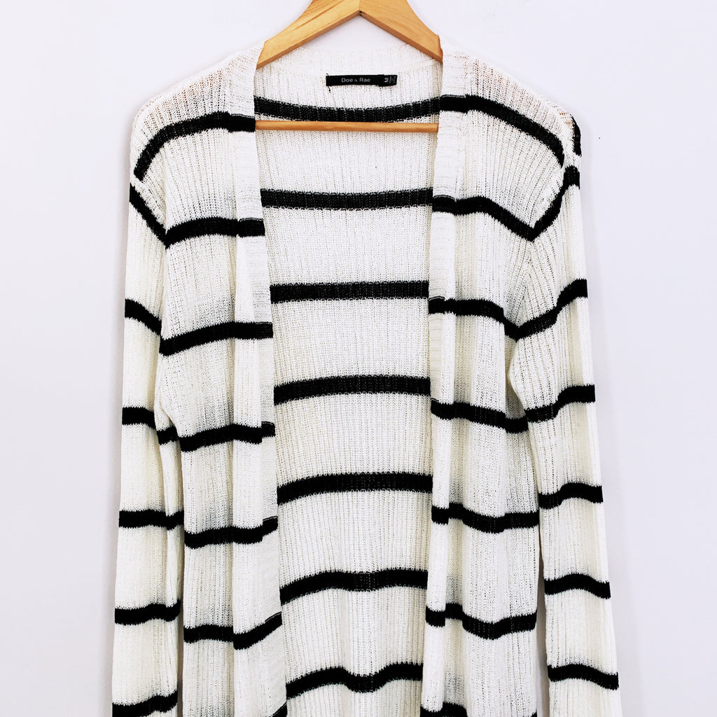 Doe and shop rae striped cardigan