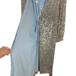 Show Me Your Mumu x Disney Princess Silver Sequins Wrap Dress NWT- Size M (sold out online)