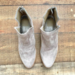 Dolce Vita Tan Suede Like Booties- Size 9