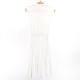 Favlux White Gauze and Crochet Detail Dress- Size S