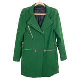 Zara Woman Emerald Green Coat- Size S