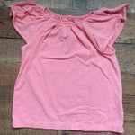 Carter's Coral Flutter Sleeve Top- Size 4T