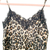 BP Animal Print Lace Tank Top- Size M