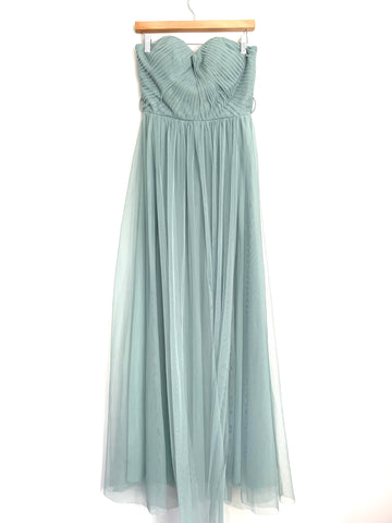 Birdy Grey Convertible Sage Bridesmaid Dress- Size S