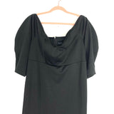 Eloquii Black Sweetheart Neckline Dress- Size 14