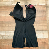 Spanx Black Shape Plunge Low-Back Bodysuit NWT- Size XL