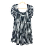 Forever21 Black and Cream Gingham Dress NWT- Size S