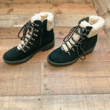 Moata Black Lace Up Boots- Size 7.5
