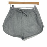 Superdown Grey Drawstring Sweat Shorts- Size S (sold out online)