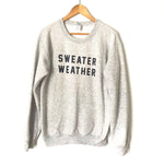 Gildan Grey “Sweater Weather” Pullover- Size S