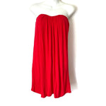 Willy Jays Red Sweetheart Tunic/Dress- Size M (see notes)