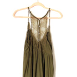 Lovestitch Green Lace Racerback Maxi Dress NWT- Size S