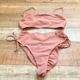 Tularosa Ruched Side Tie Bikini Bottoms NWT- Size M (Bottoms Only)