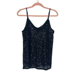 Vici Black Sequin Cami Top- Size S