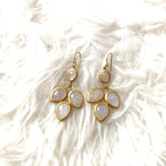 Julie Vos 24k Gold Plated Drop Earrings (with Bag)