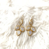 Julie Vos 24k Gold Plated Drop Earrings (with Bag)