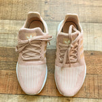 Adidas Ash Peach Mesh Sneakers- Size 8