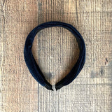 Cara New York Navy Blue Velvet Headband
