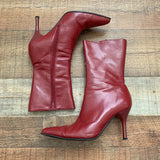 Fredricks of Hollywood Red Boots- Size 6.5